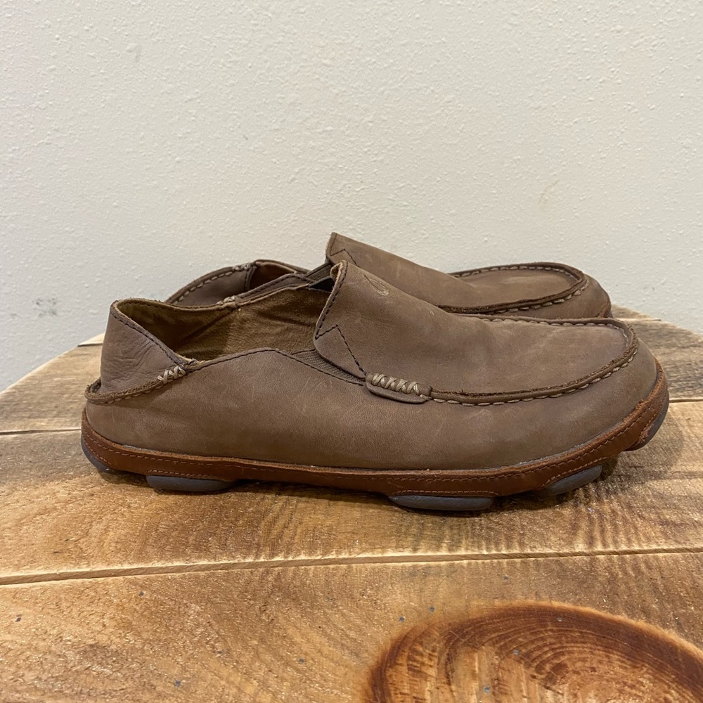 Olukai Mens Moloa Slip On Shoes Size 8.5